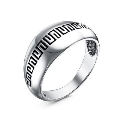 Кольцо посеребренное, (k212)