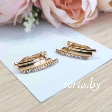 Серьги из медсплава (f821)