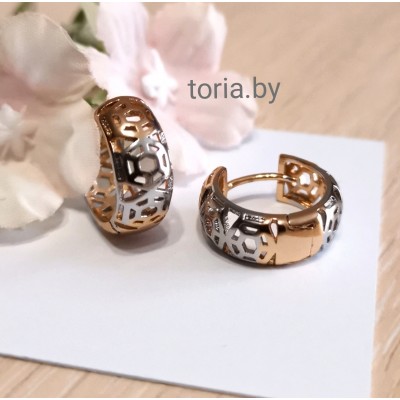 Серьги из медсплава (f427)