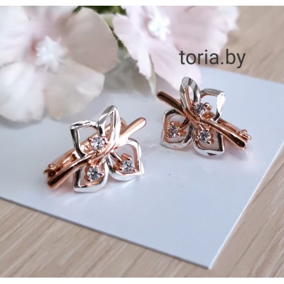 Серьги из медсплава (f437)