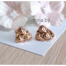 Серьги из медсплава, 1 см (f139)